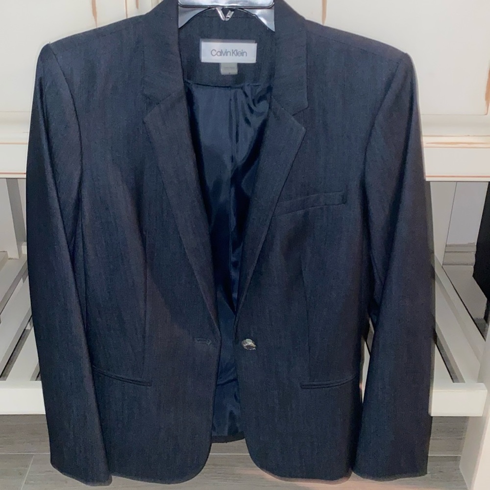 New Calvin Klein suit jacket